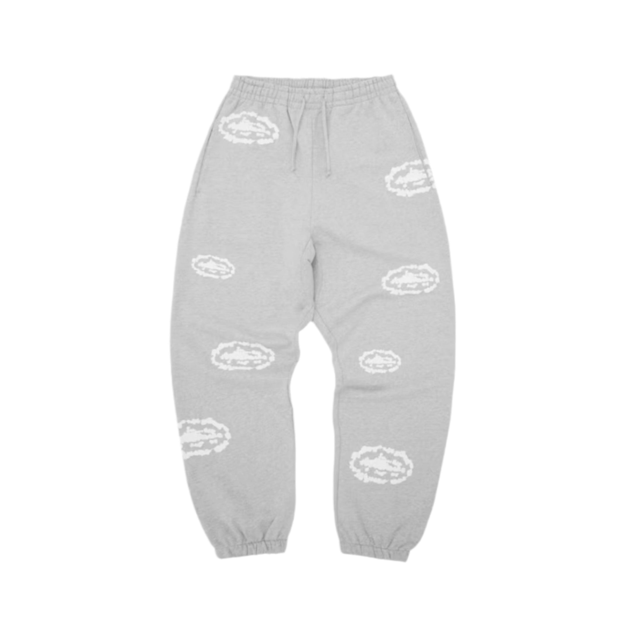 Corteiz x Denim Tears Island Wreath Heather Grey Sweats