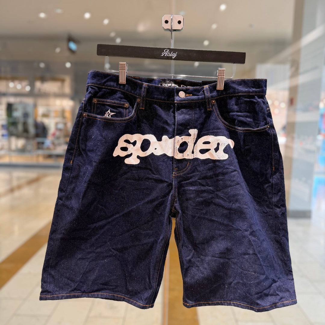 SP5DER Raw Denim Shorts (PREOWNED)
