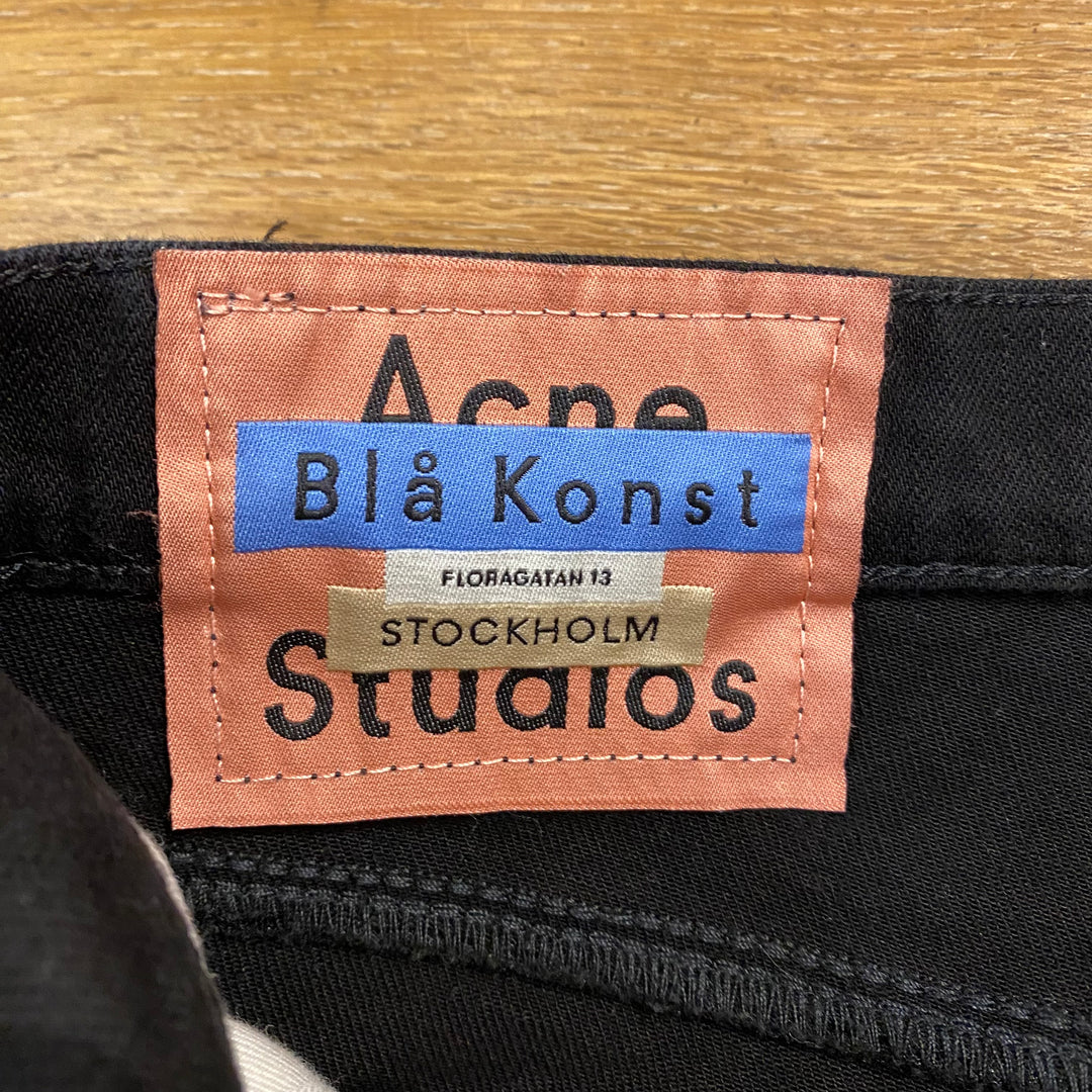 Acne Studio Black Slim Jeans (PREOWNED)