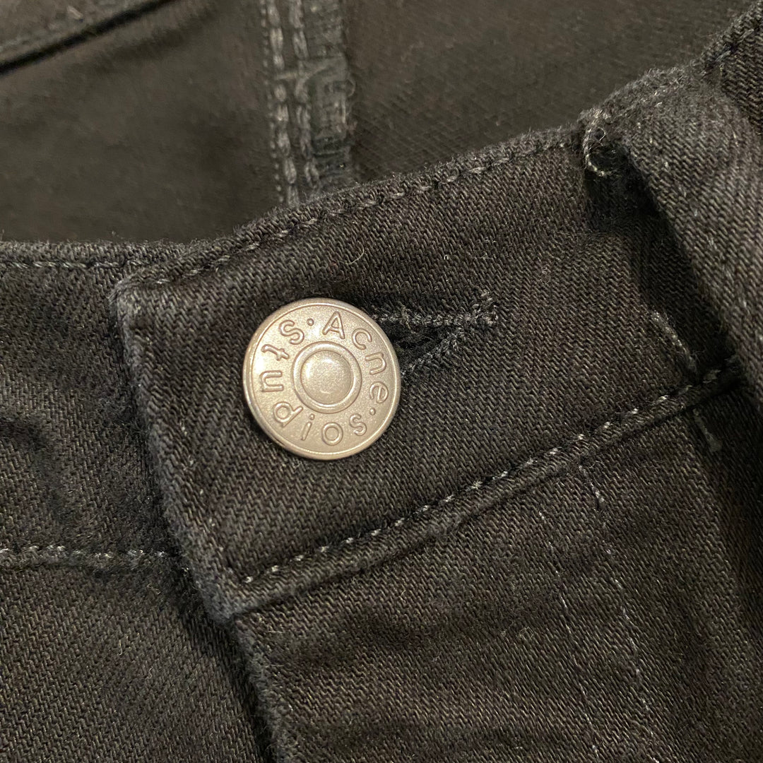 Acne Studio Black Slim Jeans (PREOWNED)