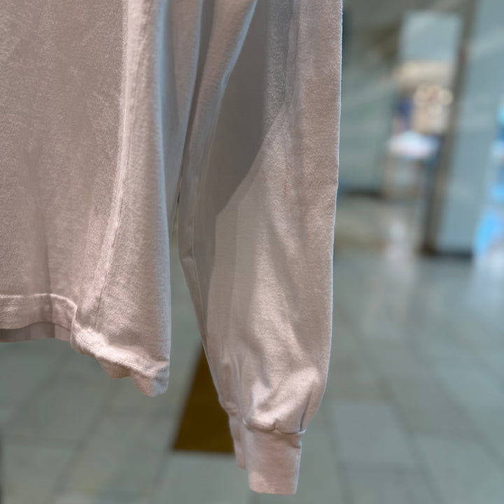 Chrome Hearts Neck Logo White L/S Tee (PREOWNED)