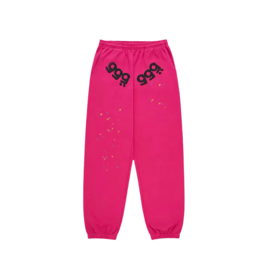 SP5DER Angel Number Sweatpant Pink