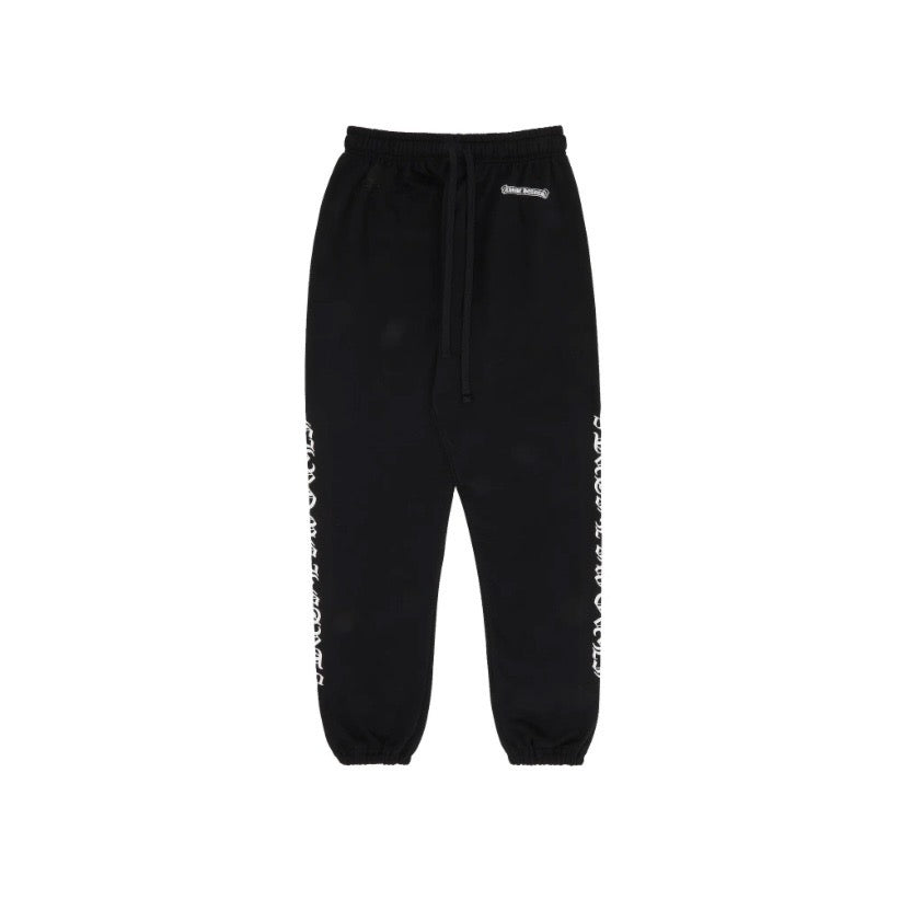 Chrome Hearts Scroll Logo Sweats