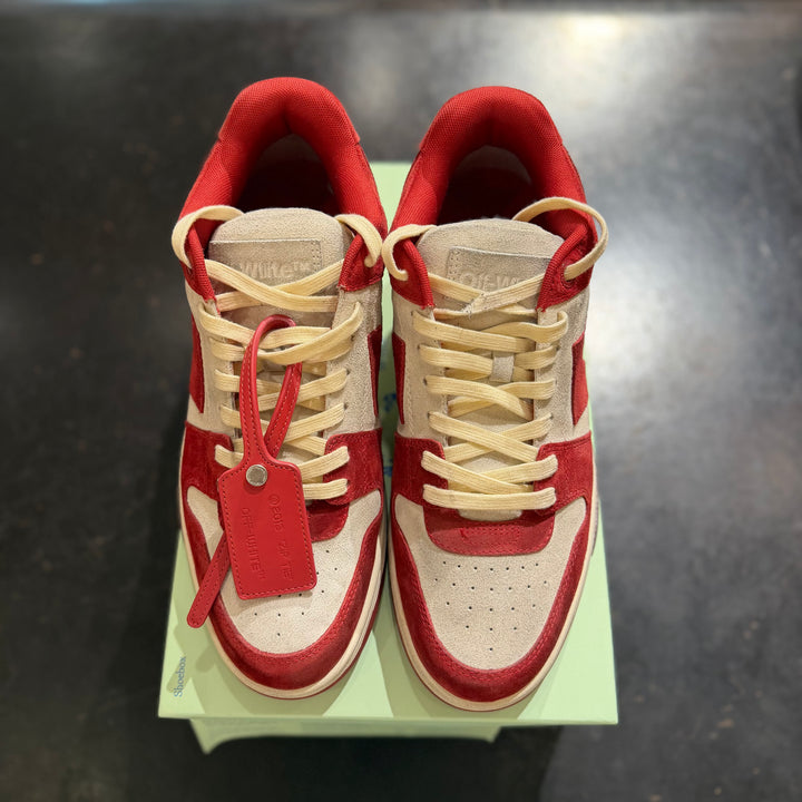 Off White Out of Office "Light Red" SZ 44 (PREOWNED)