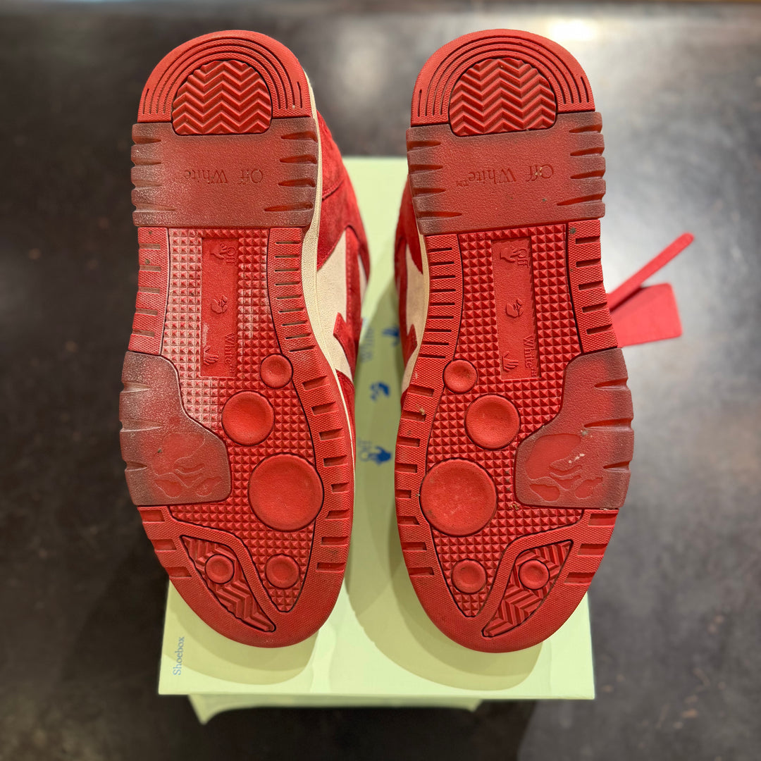 Off White Out of Office "Light Red" SZ 44 (PREOWNED)
