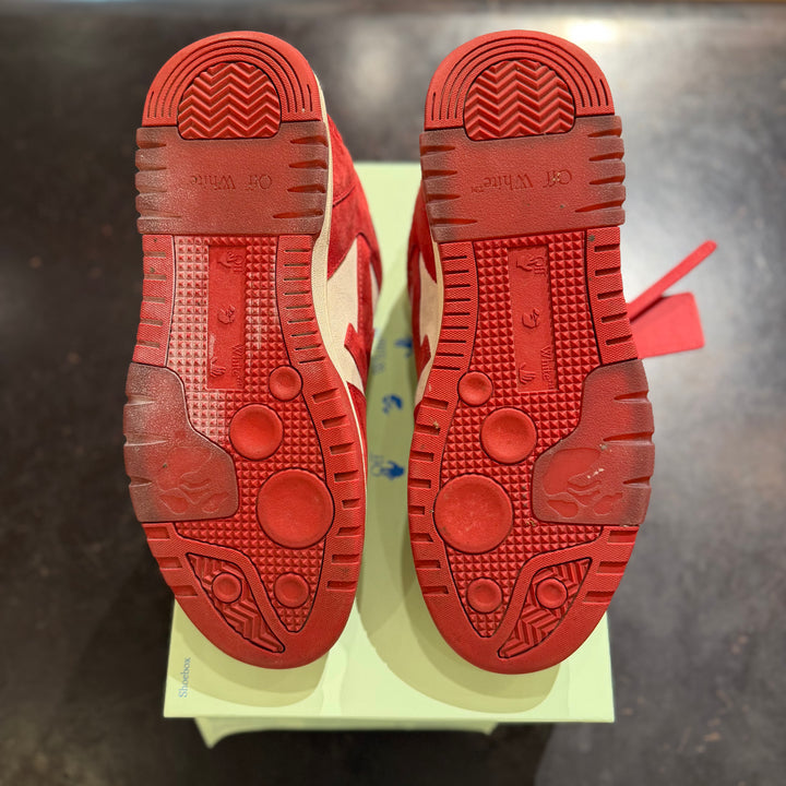 Off White Out of Office "Light Red" SZ 44 (PREOWNED)