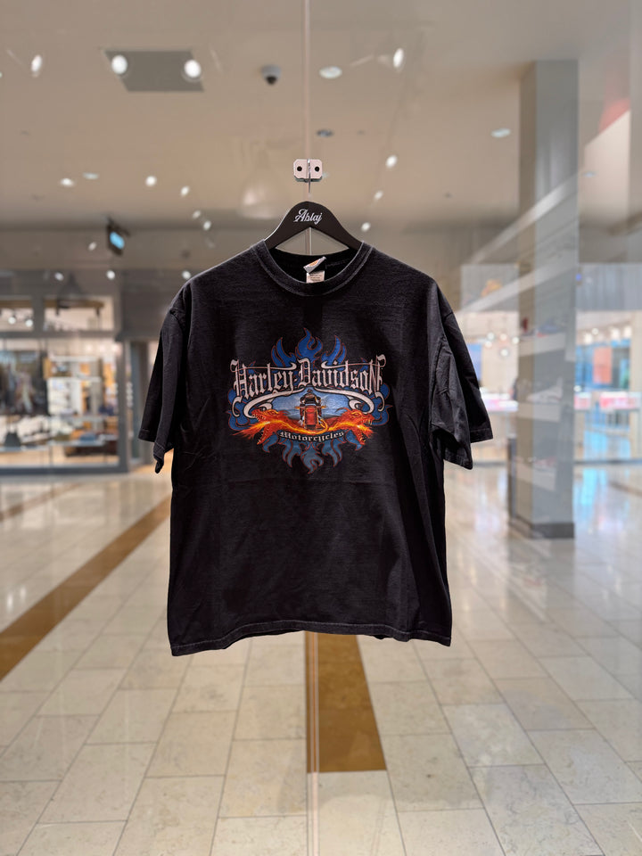 Harley-Davidson Vintage 2004 Dragon Flame T-Shirt