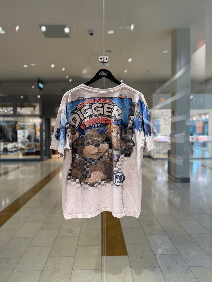 Vintage Chase Nascar AOP Fox Sports T-Shirt