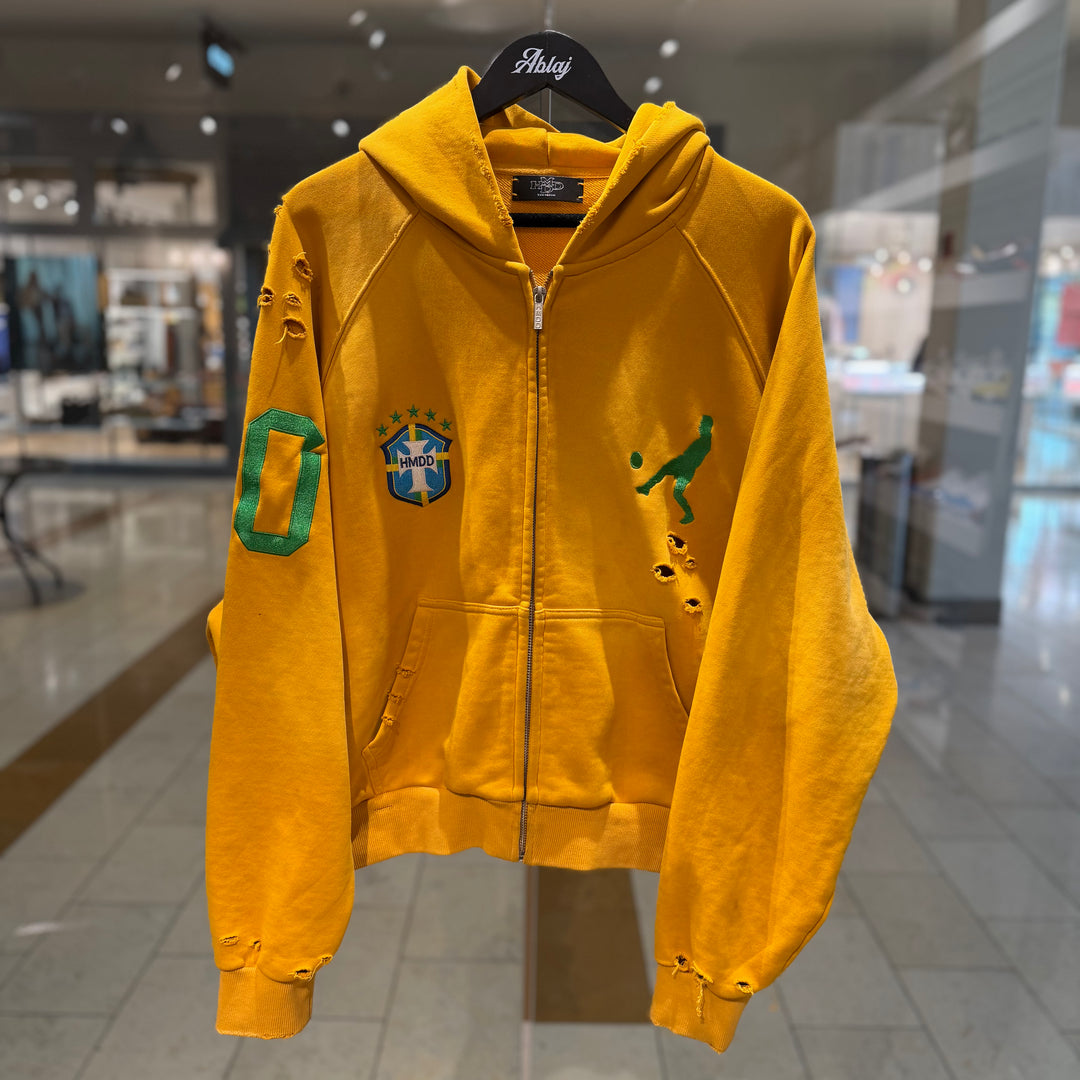 HMDD L&amp;F Brasil Zip Up Rio Gold (PREOWNED)
