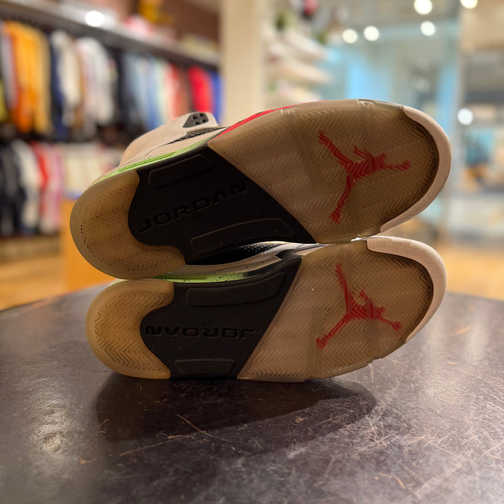 Jordan 5 Poison Green No Box (PREOWNED)