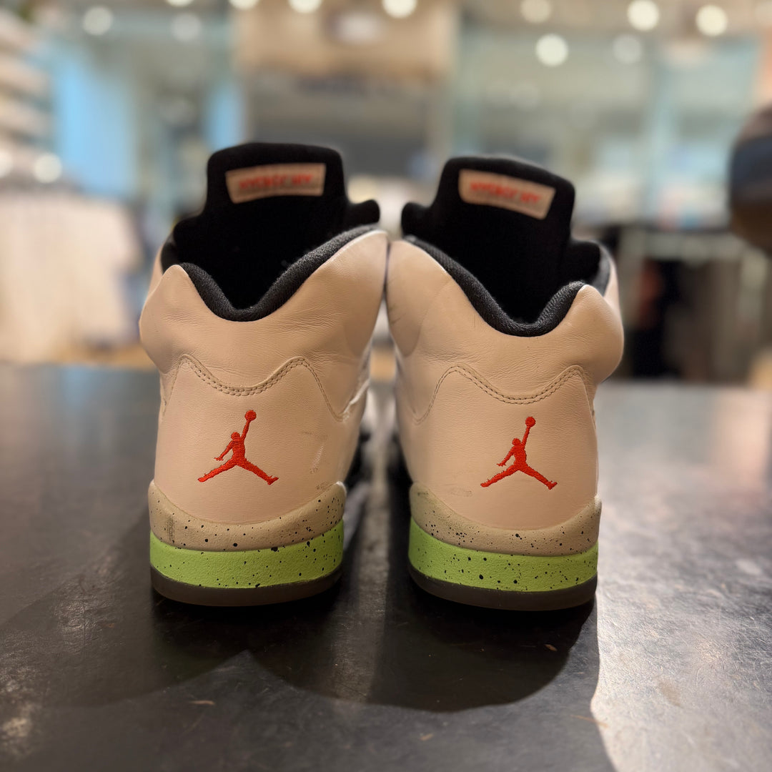 Jordan 5 Poison Green No Box (PREOWNED)