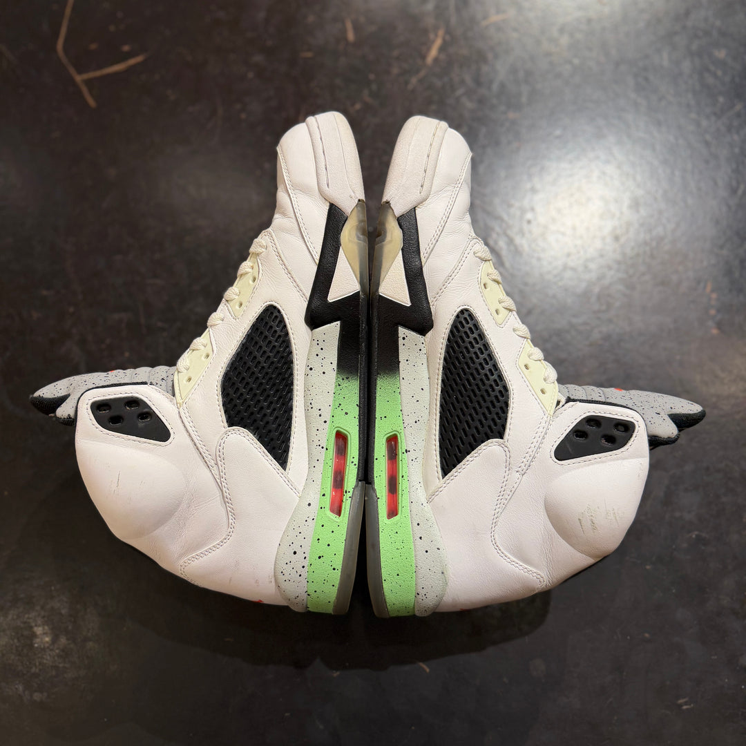 Jordan 5 Poison Green No Box (PREOWNED)
