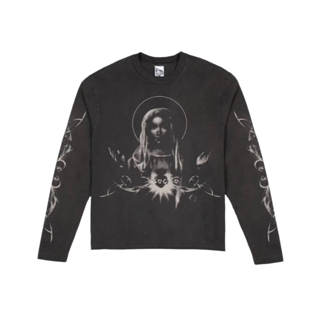 Basketcase Saint Mary Longsleeve Black