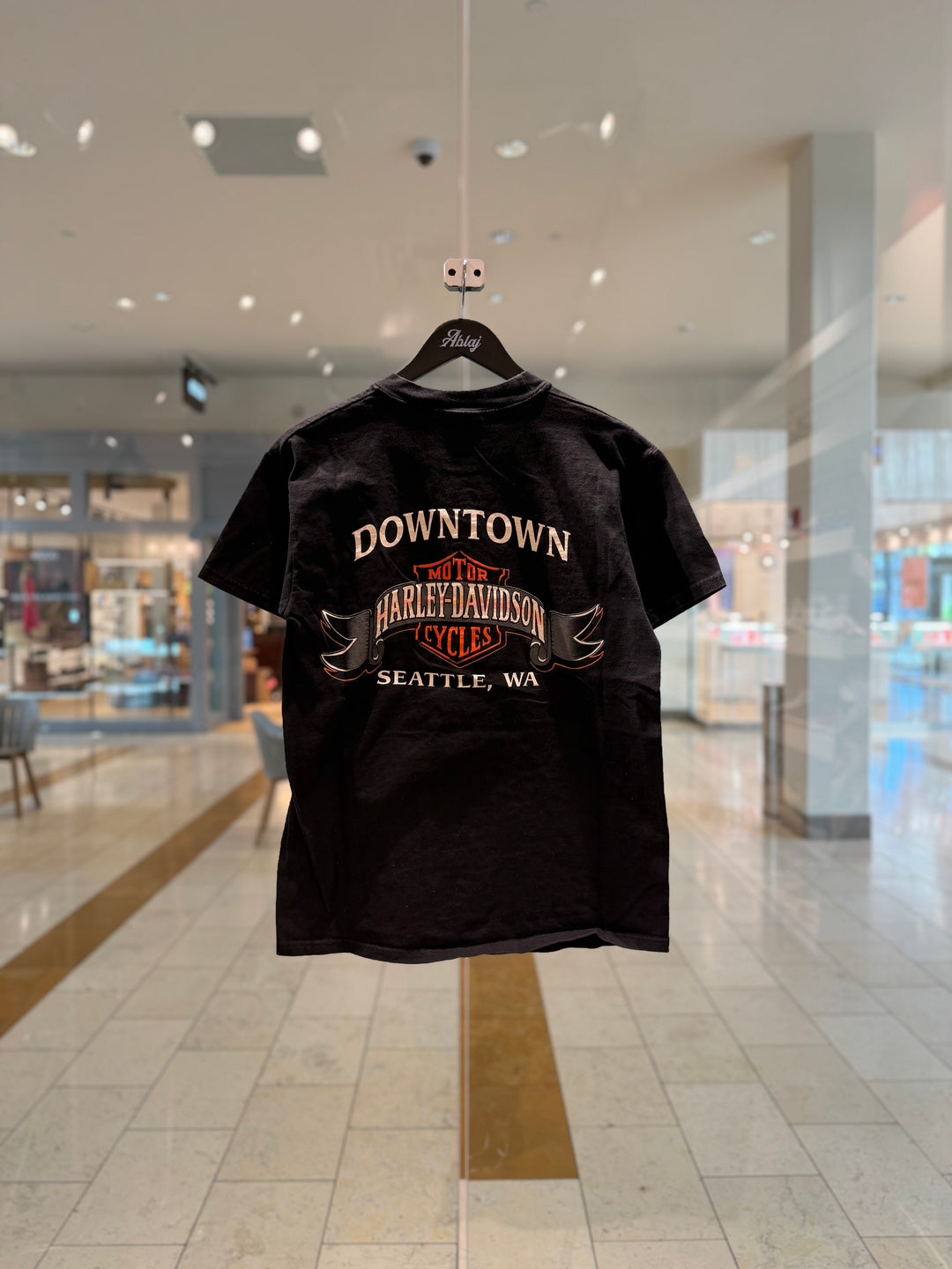 Harley-Davidson Vintage Downtown Seattle WA T-Shirt