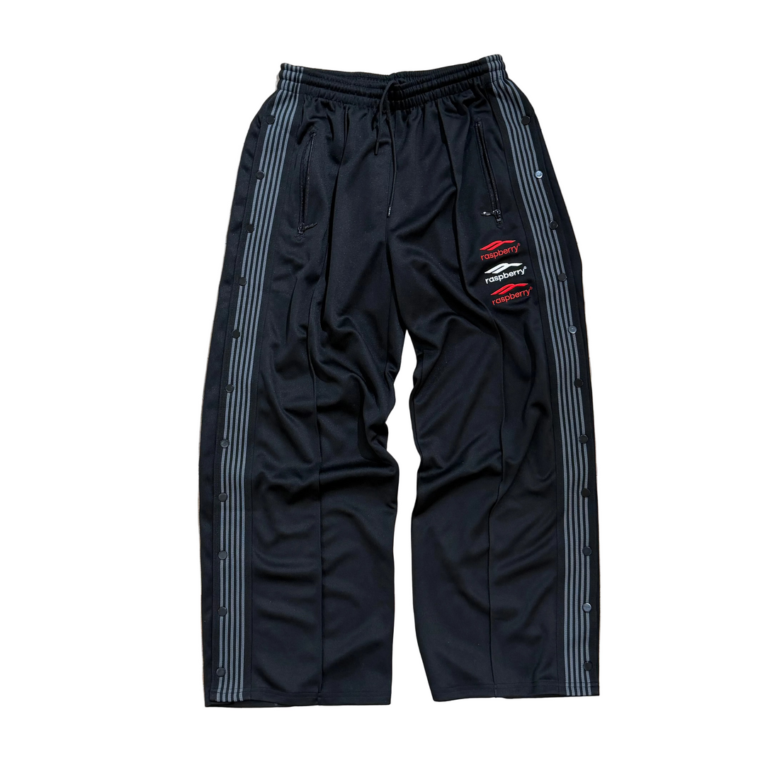 GV Gallery Triple Logo Black Tear Away Sweats