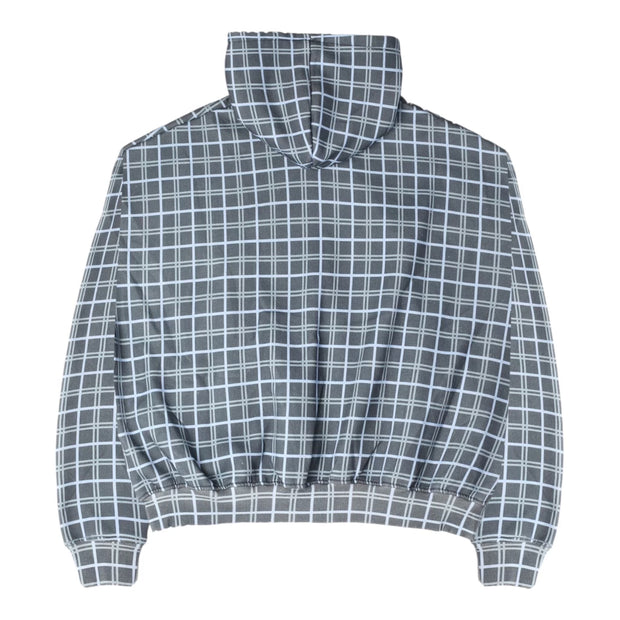 No Feelings Plaid 4PF Zip Up Hoodie