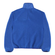 No Feelings Blue Sherpa Zip Up