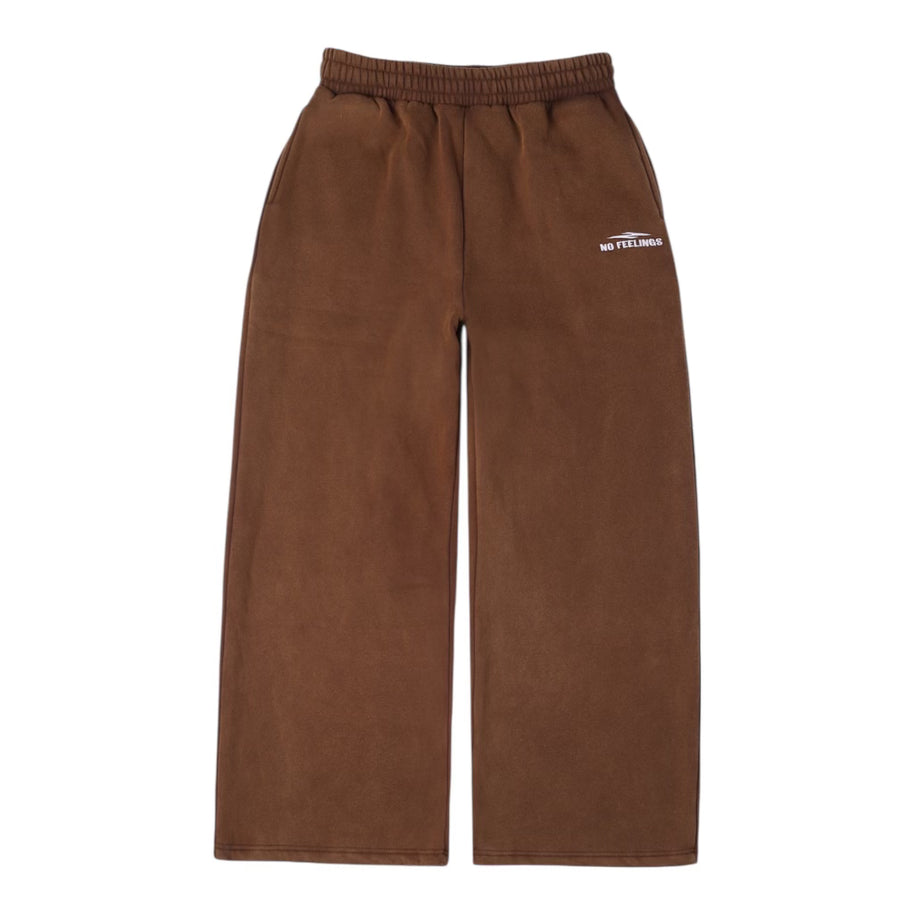 No Feelings Brown Sweatpants