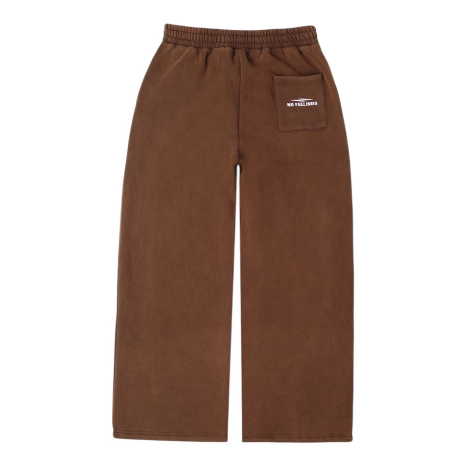 No Feelings Brown Sweatpants