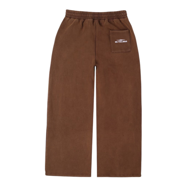 No Feelings Brown Sweatpants
