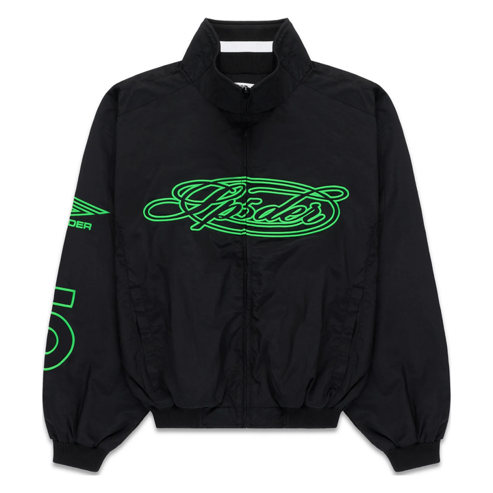 SP5DER Script Warm Up Jacket Black