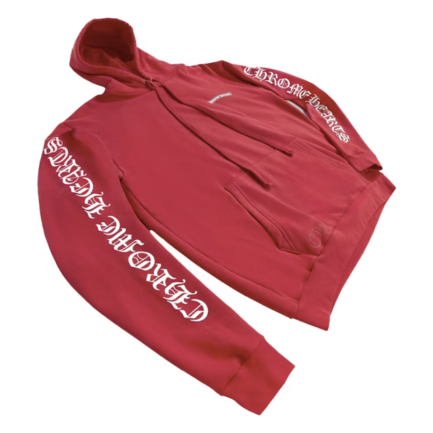 Chrome Hearts Red Hoodie
