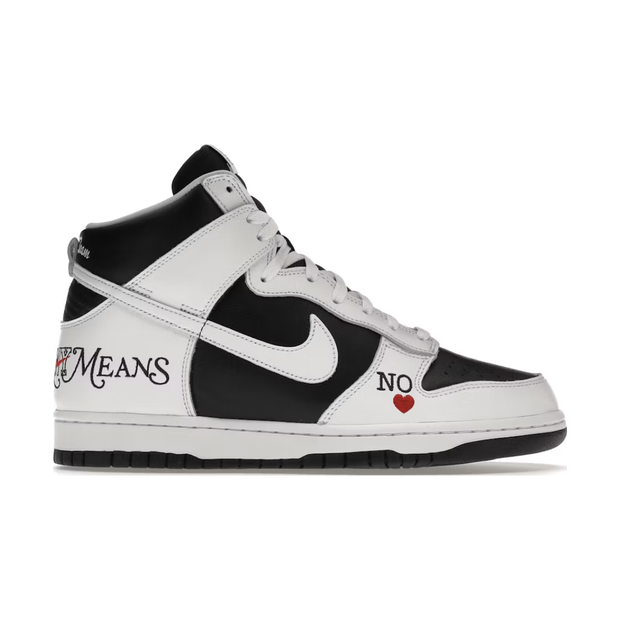 Nike SB Dunk High Supreme By Any Means Black