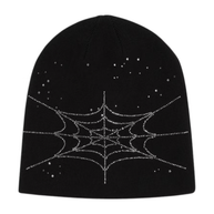 SP5DER Rhinestone Silk Skully