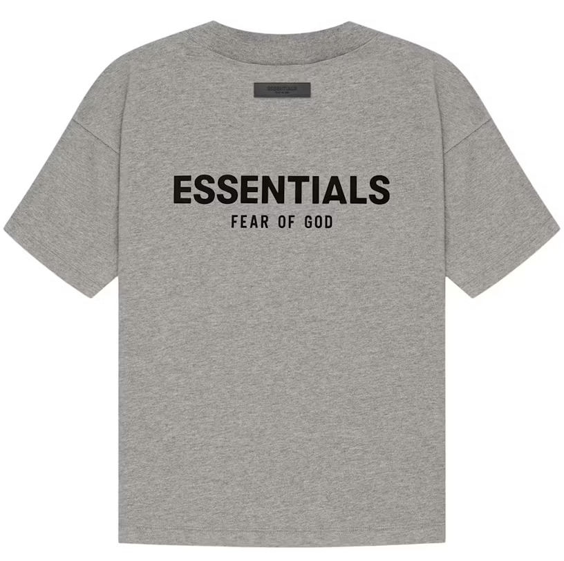 Essentials Corner Hit Dark Oatmeal Tee