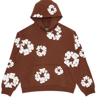 Denim Tears Cotton Wreath Hoodie Brown