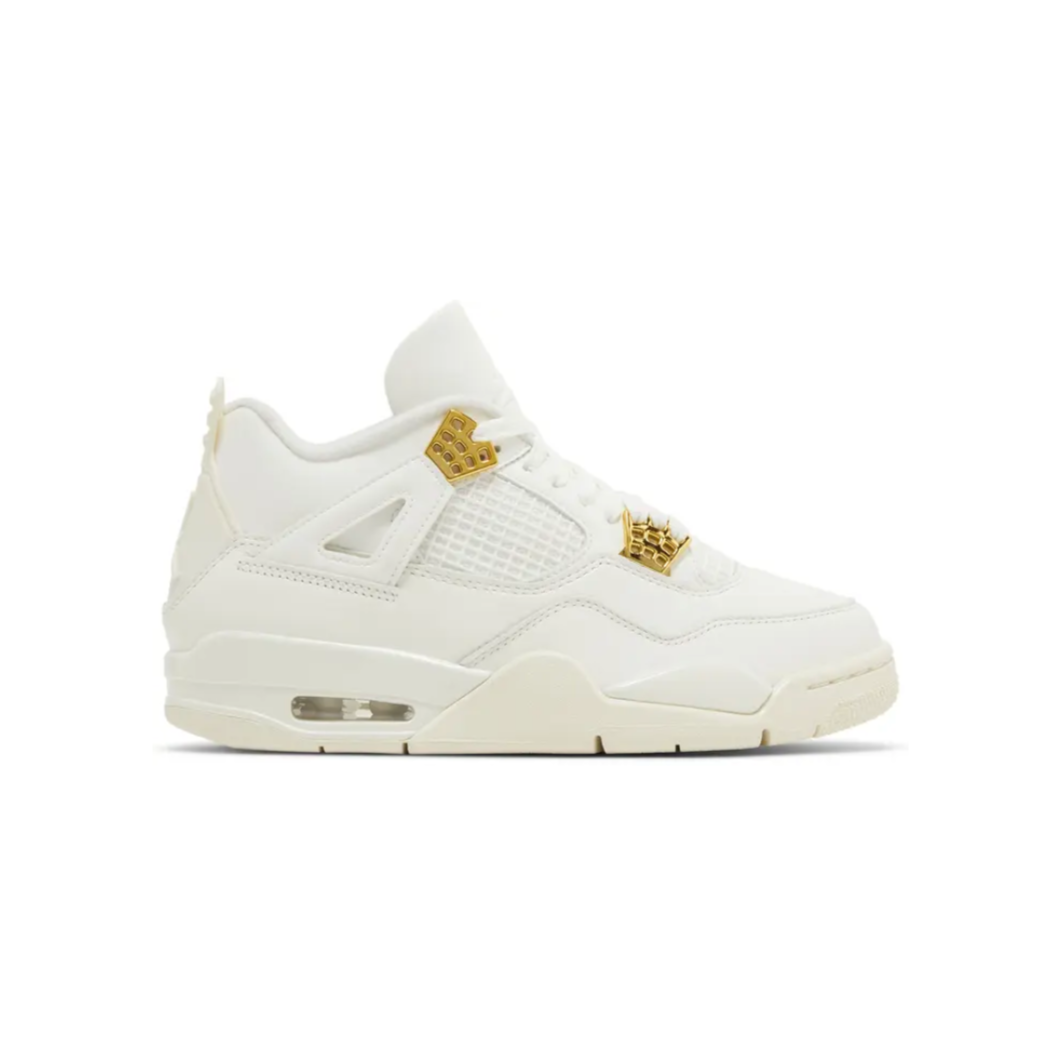 Jordan 4 Retro Metallic Gold (Women&