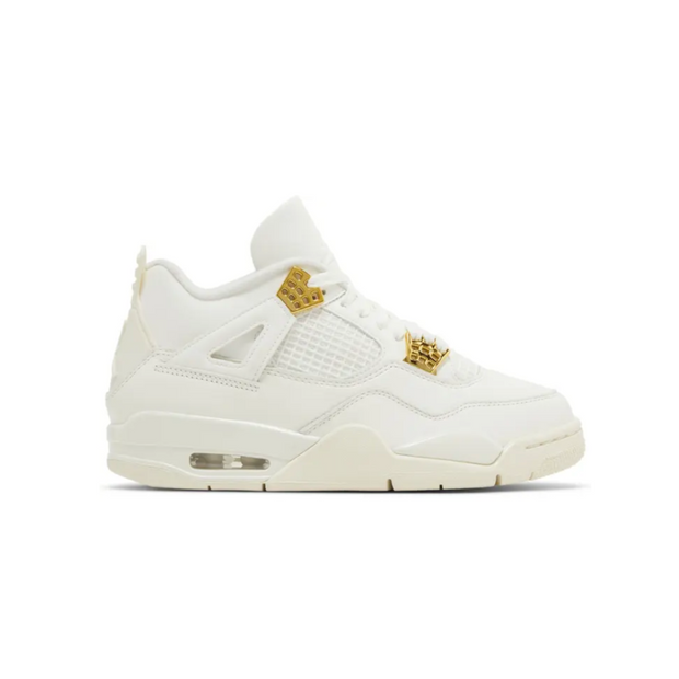 Jordan 4 Retro Metallic Gold (Women's)