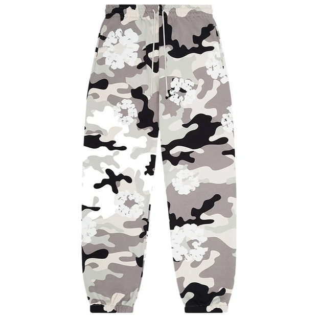 Denim Tears White Camo Cotton Wreath Sweats