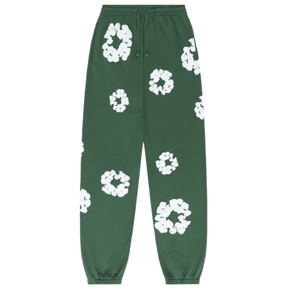 Denim Tears Cotton Wreath Sweatpant Green