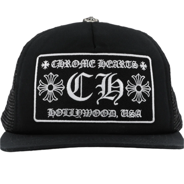 Chrome Hearts CH Hollywood Trucker Black