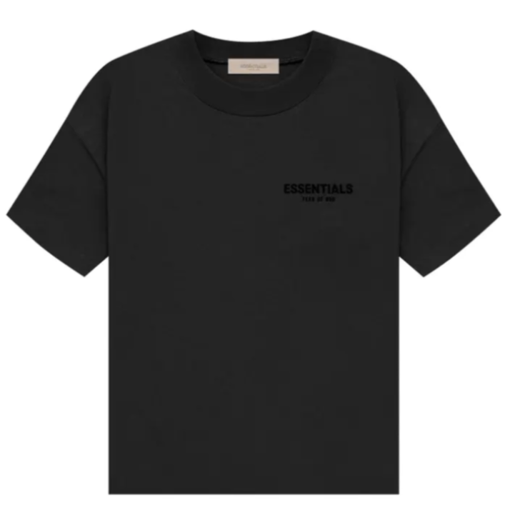 Essentials Black Stretch Limo Tee