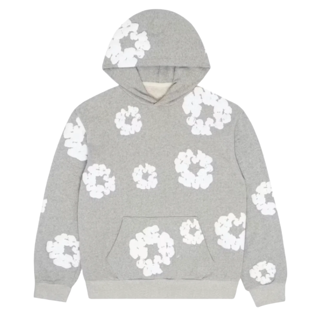 Denim Tears Cotton Wreath Hoodie Grey