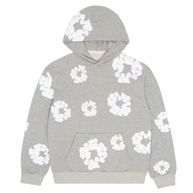 Denim Tears Cotton Wreath Hoodie Grey
