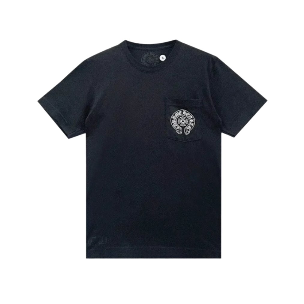 Chrome Hearts Las Vegas Horseshoe Pocket Tee Black
