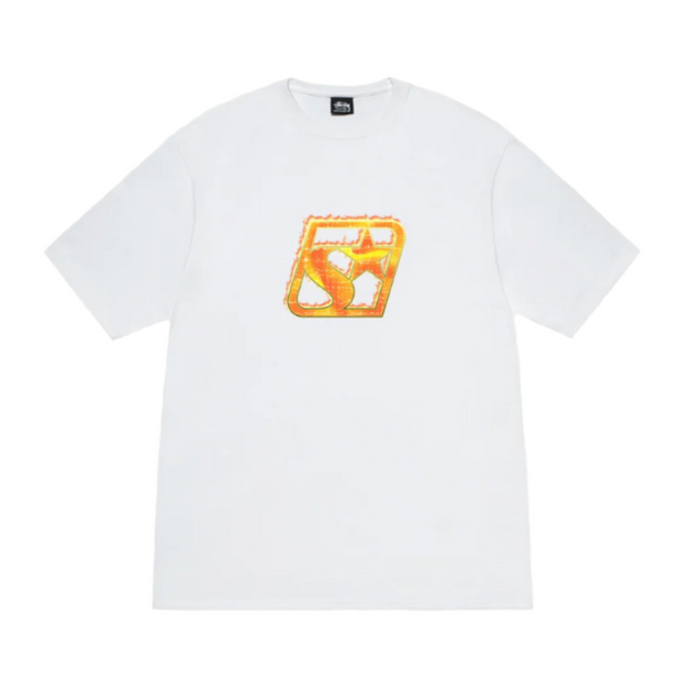 Stussy Blaze Tee White