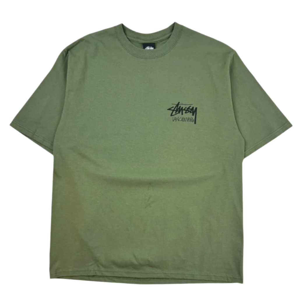Stussy Vancouver Tee Olive