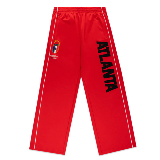 SP5DER Atlanta Track Pants Red