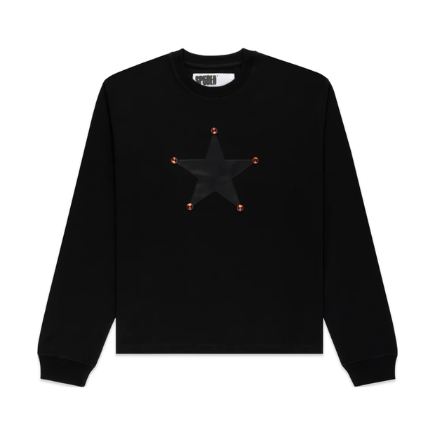 SP5DER Star Longsleeve Black