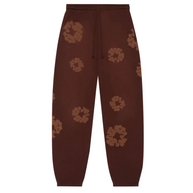 Denim Tears Mono Cotton Wreath Sweatpants Brown