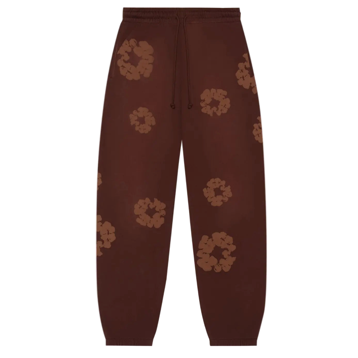 Denim Tears Mono Cotton Wreath Sweatpants Brown