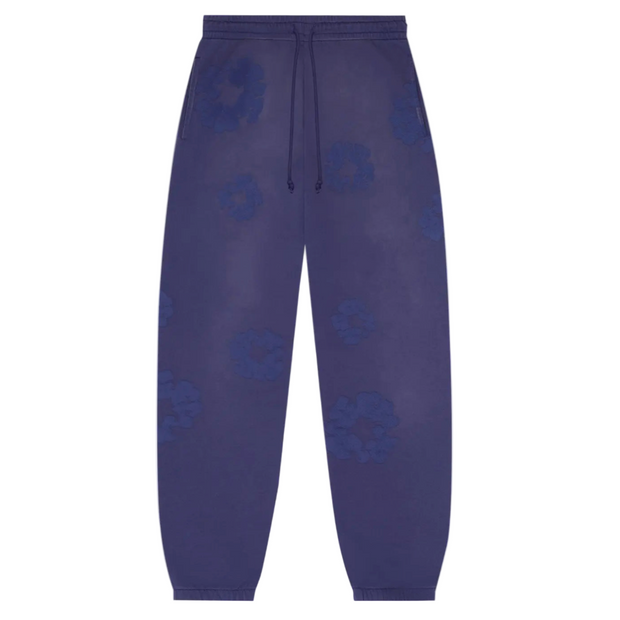 Denim Tears Mono Cotton Wreath Sweatpants Washed Blue