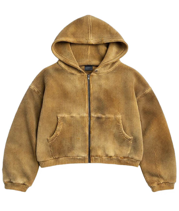 GV Gallery Waffle Thermal Zip Up