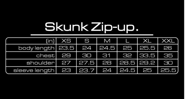 GV Gallery Skunk Zip Up