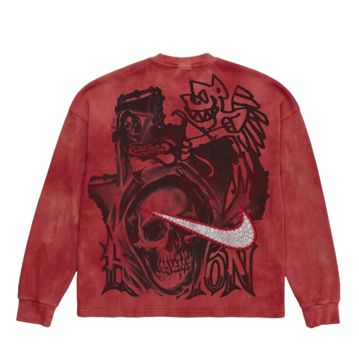 Travis Scott Cactus Jack x Nike Tie Dye Thermal L/S Shirt