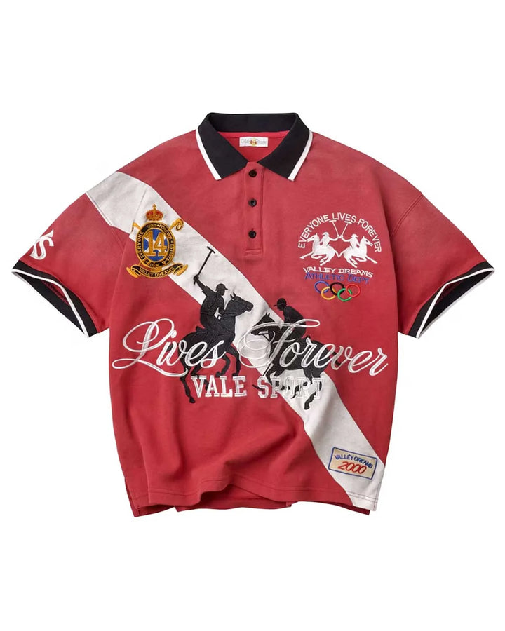 Vale Red London Polo